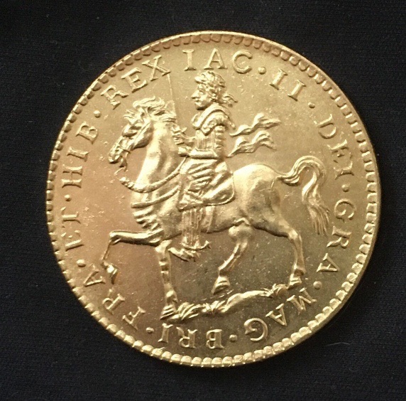 Irish *1690* Gun Money Gold (Plated)