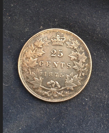 Victoria *1875* 25 Cents - Canada Coins - British Colonies