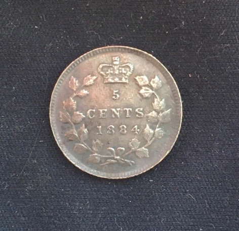 Victoria *1875* 5 Cents - Canada Coins - British Colonies
