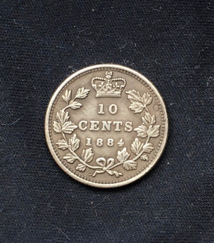 Victoria *1884* 10 Cents - Canada Coins / British Colonies