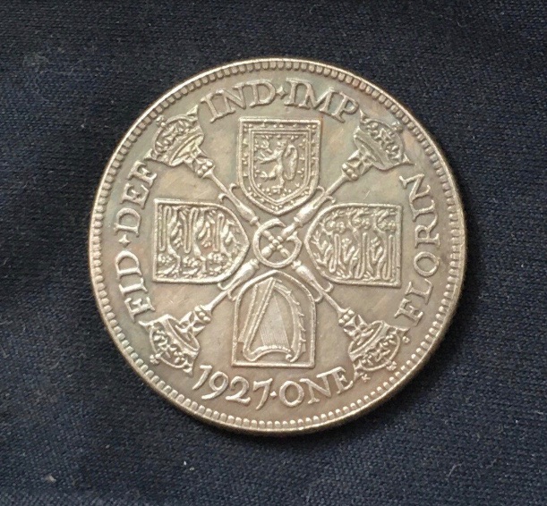 George V *1927* Florin
