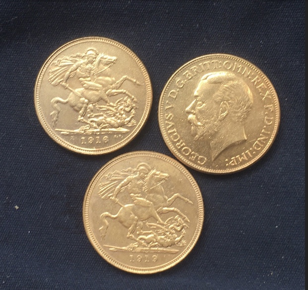 George V *1911* - *1919* Sovereign