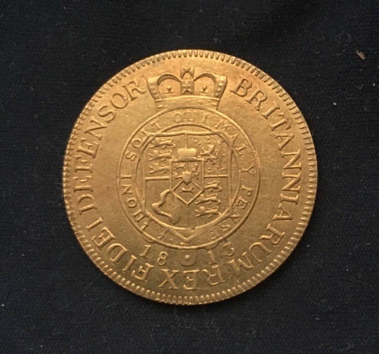George 111 *1813* Military Guinea - Gold Plated Coins