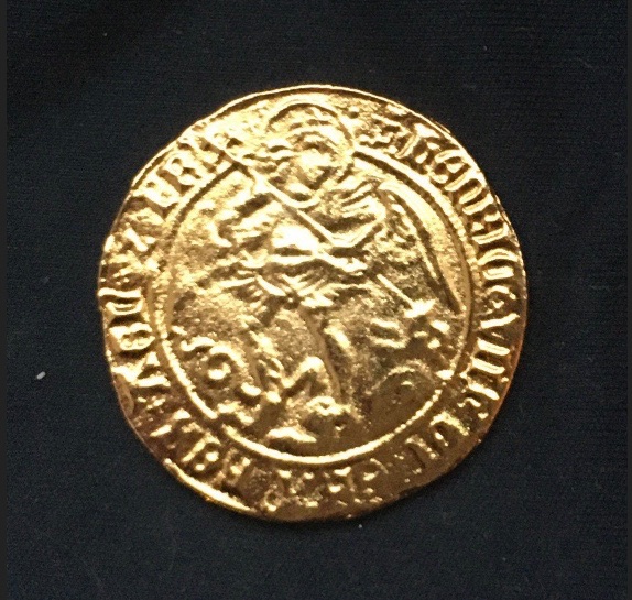 Henry V111 *1509_1526*  Gold (Plated) Angel - First Coinage / Hammered coins