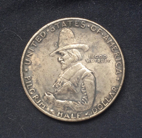 Pilgrim Tercentenary *1620_1920* Half Dollar
