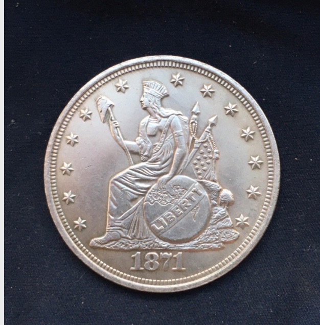 Indian Headdress *1871* One Dollar - United States Of America / Liberty
