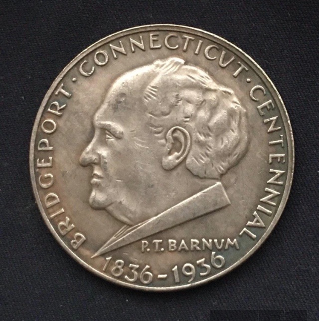 Bridgeport *1936* Connecticut Centennial - Half Dollar.