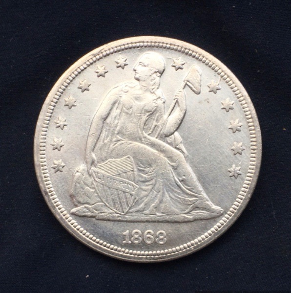 Seated *1868* Dollar - United States Of America