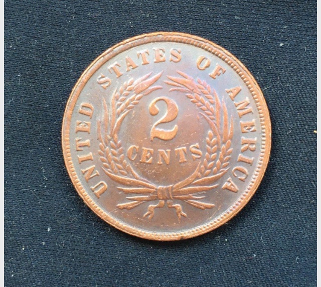 Shield *1868* 2 Cent - United States Of America