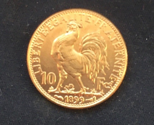 French Republic *1899* 10 Francs