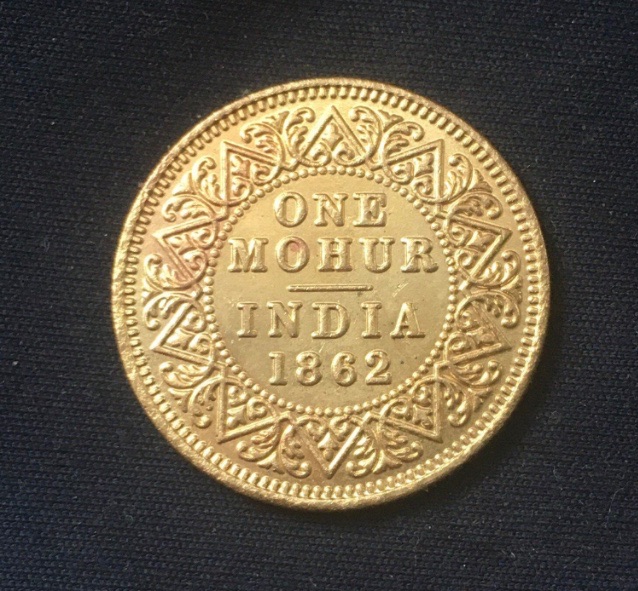 Victoria *1862* One Mohur