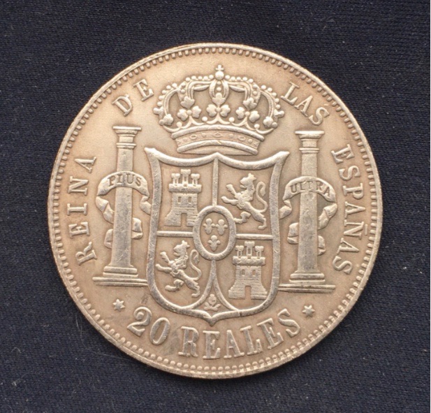 Isabel 11*1859* 20 Reales