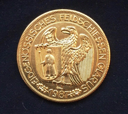 Glarus *1987* 50 Franc - Shooting Festival