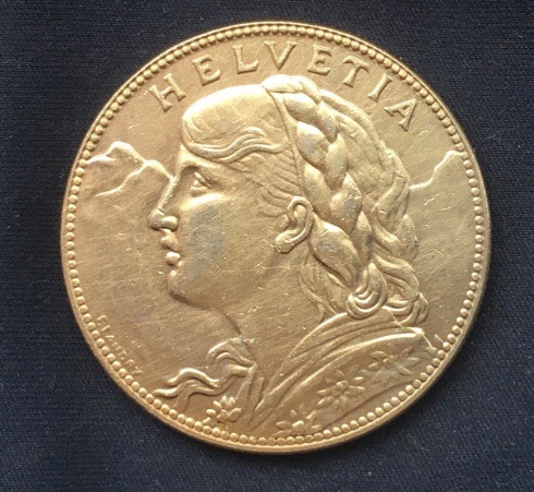 Helvetia *1925* 100 Franc