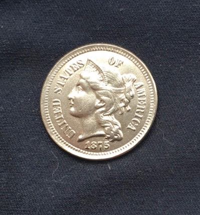 Nickel *1875* 3 Cent - United States Of America