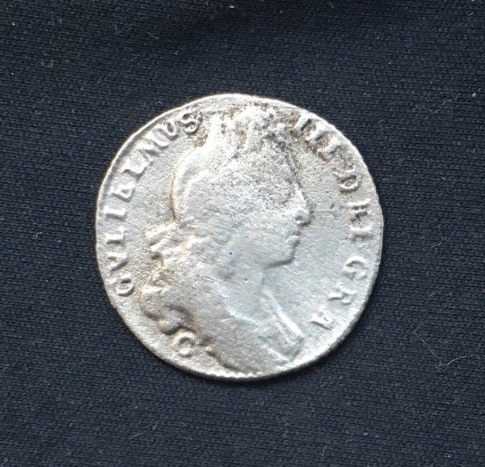 William 111 *1697* Sixpence