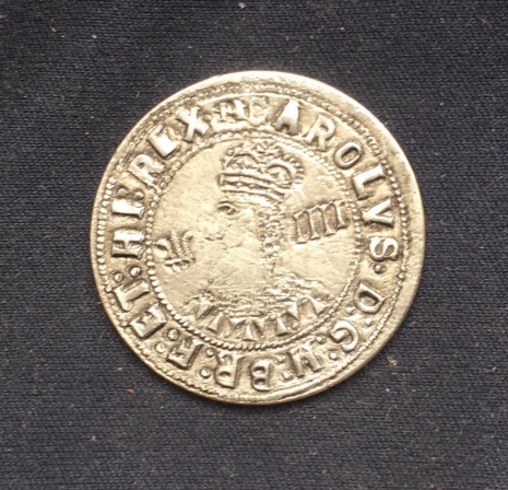 Charles 1st *1638_1642* Groat - Aberystwyth Mint