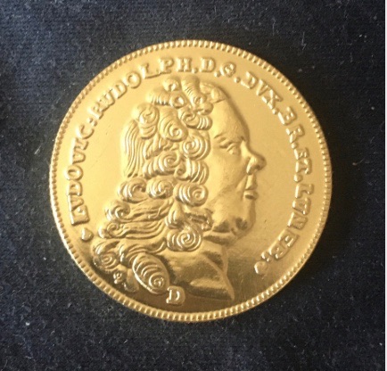 German 24K Gold-Plated Coins