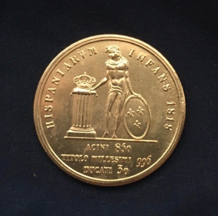 Italian 24K Gold-Plated Coins