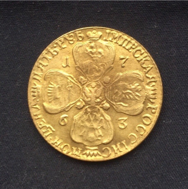 Russian 24K Gold-Plated Coins