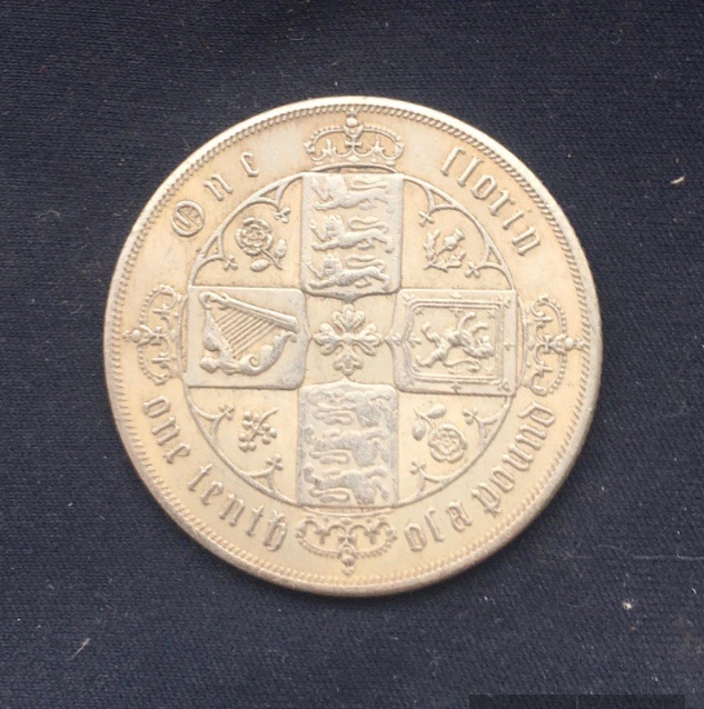 Victoria *1852_1870* Gothic Head Florin