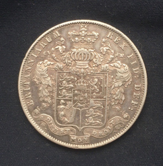 George IV Silver Half Crown *1826* - Original British Coin - EF