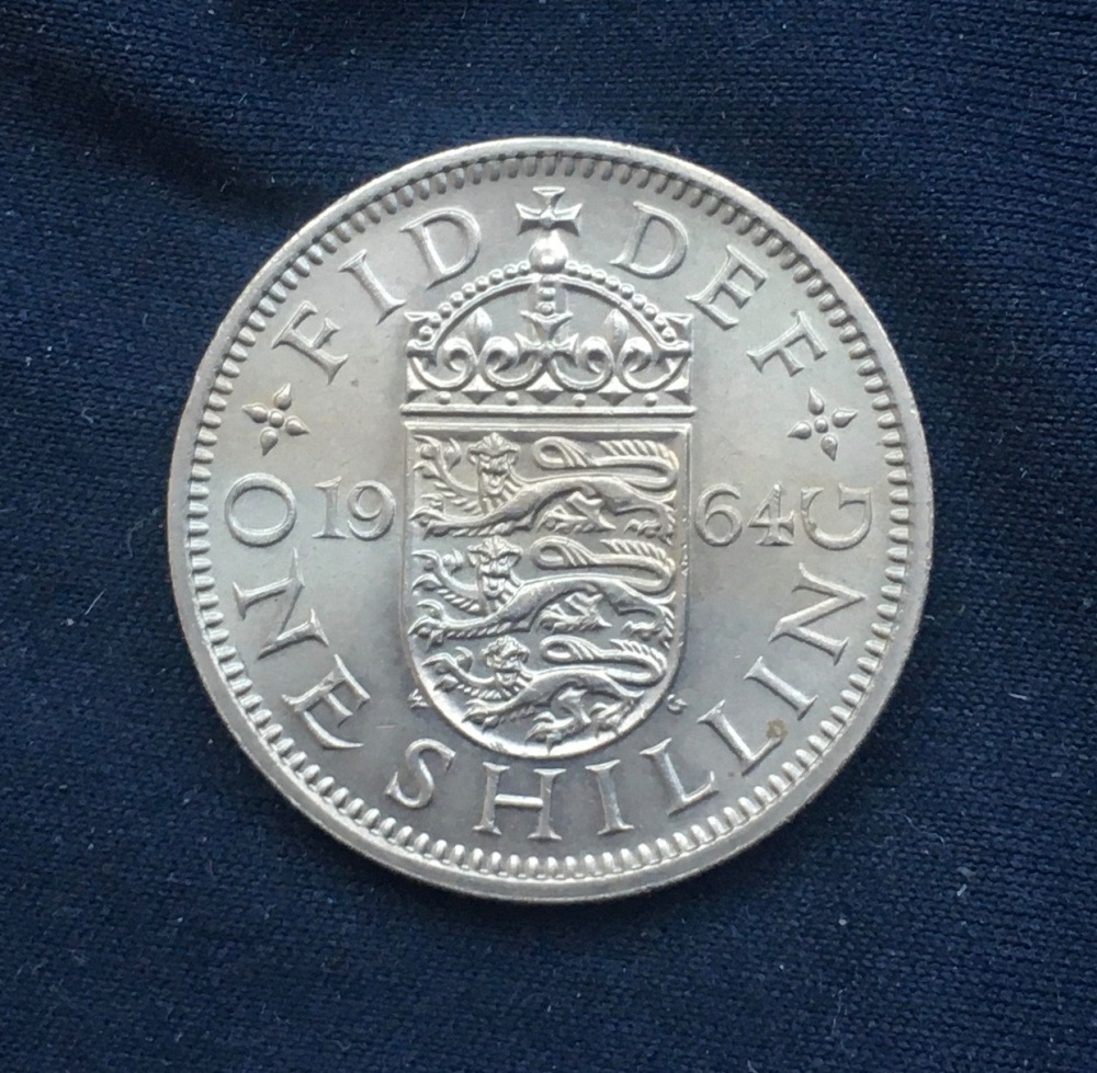 Elizabeth II *1964* Shilling - Original British Coin - BUNC