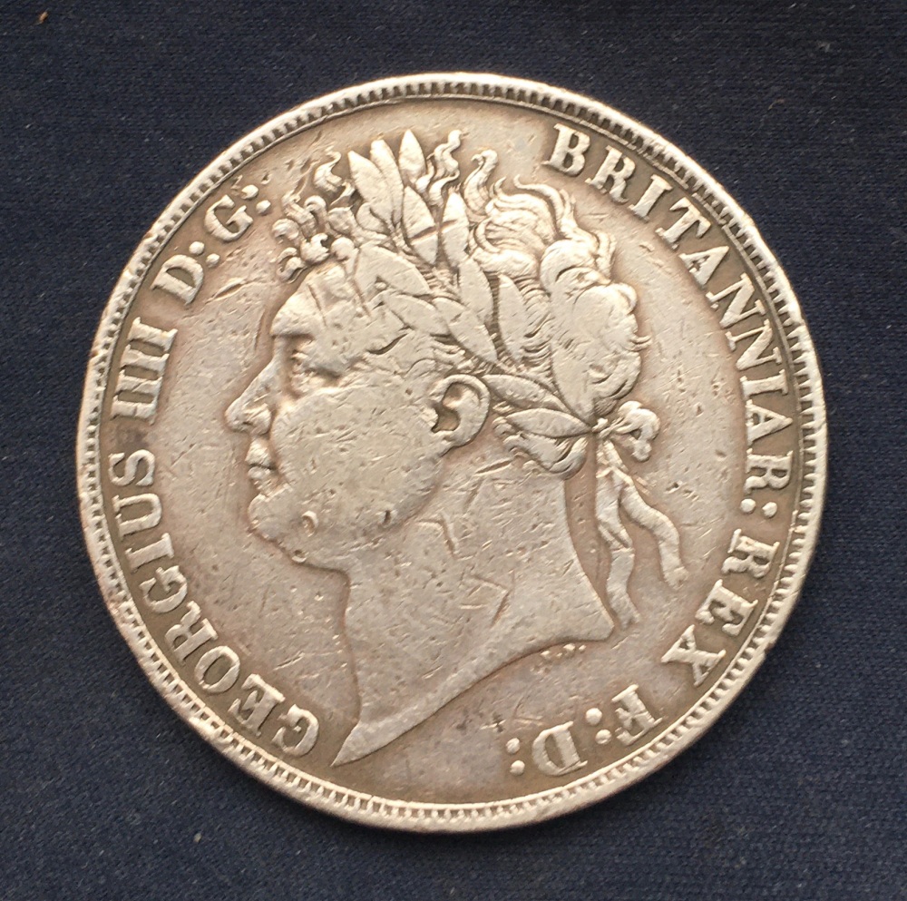 George IV *1821* Silver Crown - Collectable Original British Coin