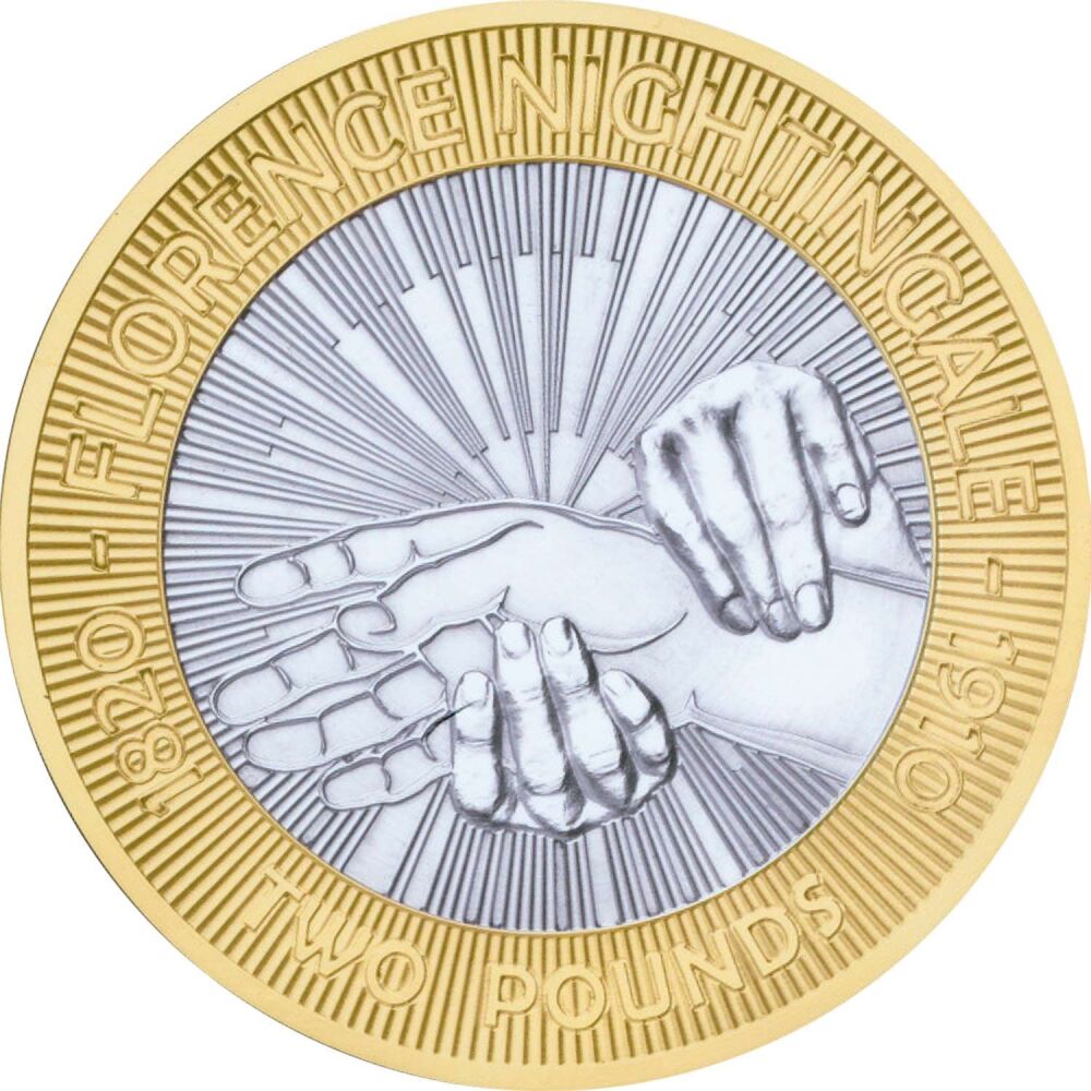 Florence Nightingale 100th Anniversary *2009* £2 Coin - Collectable Original British Coin