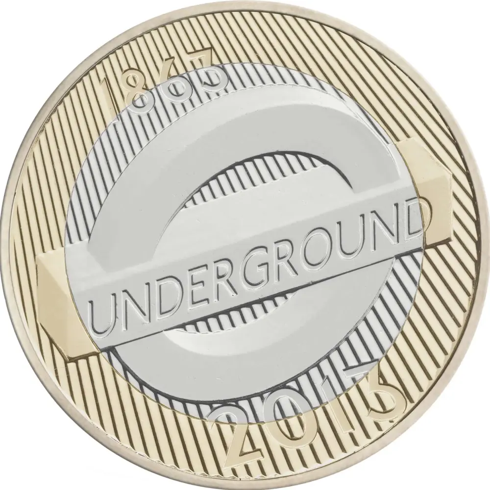 London Underground Roundel 150th Anniversary *2013* £2 Coin - Collectable Original British Coin