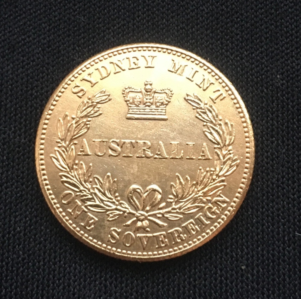 Victoria *1855* Sovereign - Australia - Sydney Mint