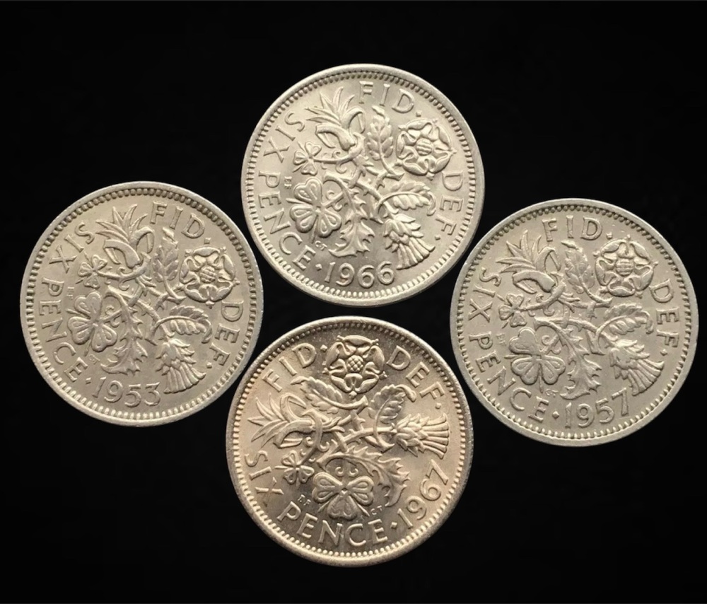 Elizabeth II *1953-1967* Sixpences - Original British Coins