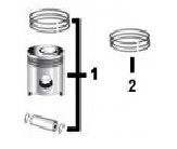 CaterpillarÂ® 3013C (C1.5) Piston and Ring Kits