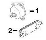 CaterpillarÂ® 3046 Oil Pump and Oil Cooler