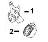 CaterpillarÂ® 3054 Oil Pump and Oil Cooler