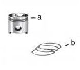 CaterpillarÂ® 3054B Piston and Ring Set