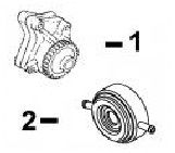 YanmarÂ® 3TNV84 Oil Pump and Oil Cooler