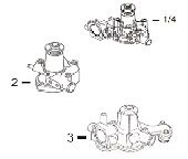 YanmarÂ® 3TNV84 Water Pump