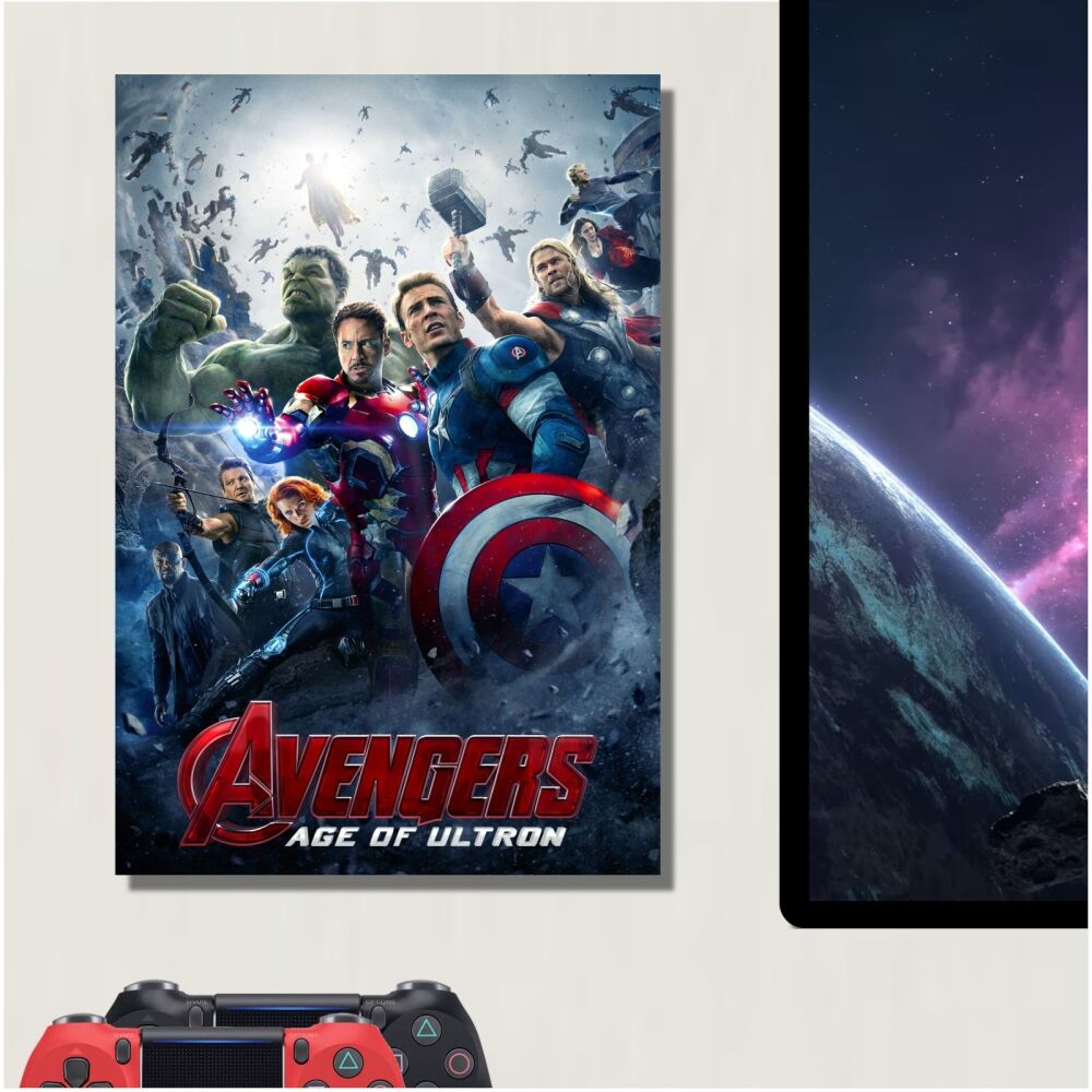 METAL Avengers Age of Ultron Movie Iron Man Poster Captain America Sign Tin