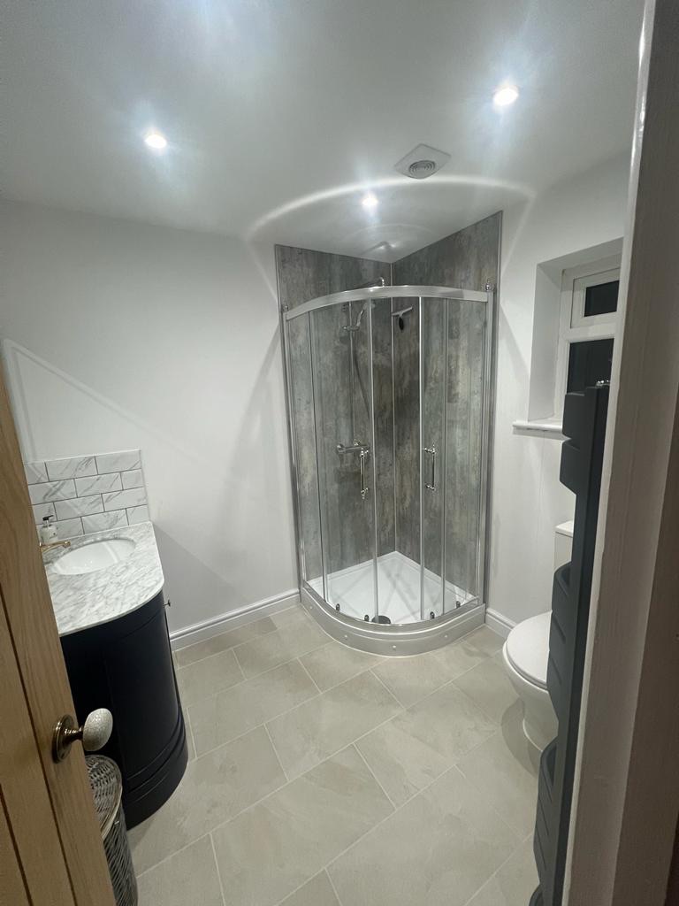 A new shower room by Morrison Plumbing & Heating
