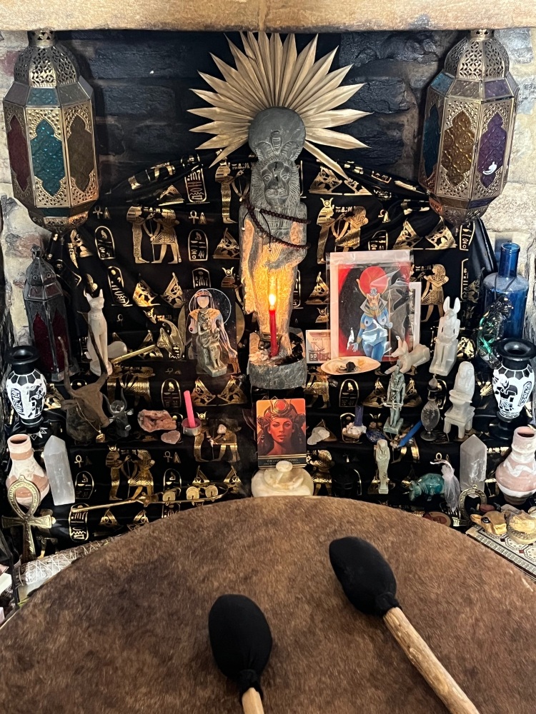Sekhmet and Isis day retreats in Glastonbury
