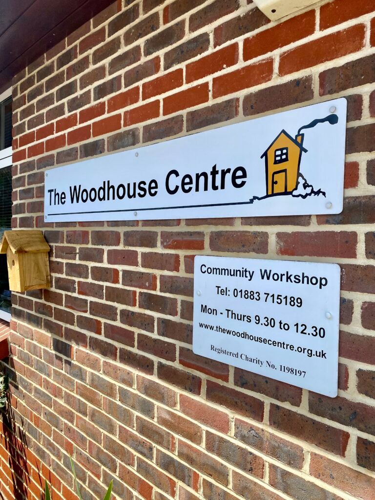 Woodhouse centre sign