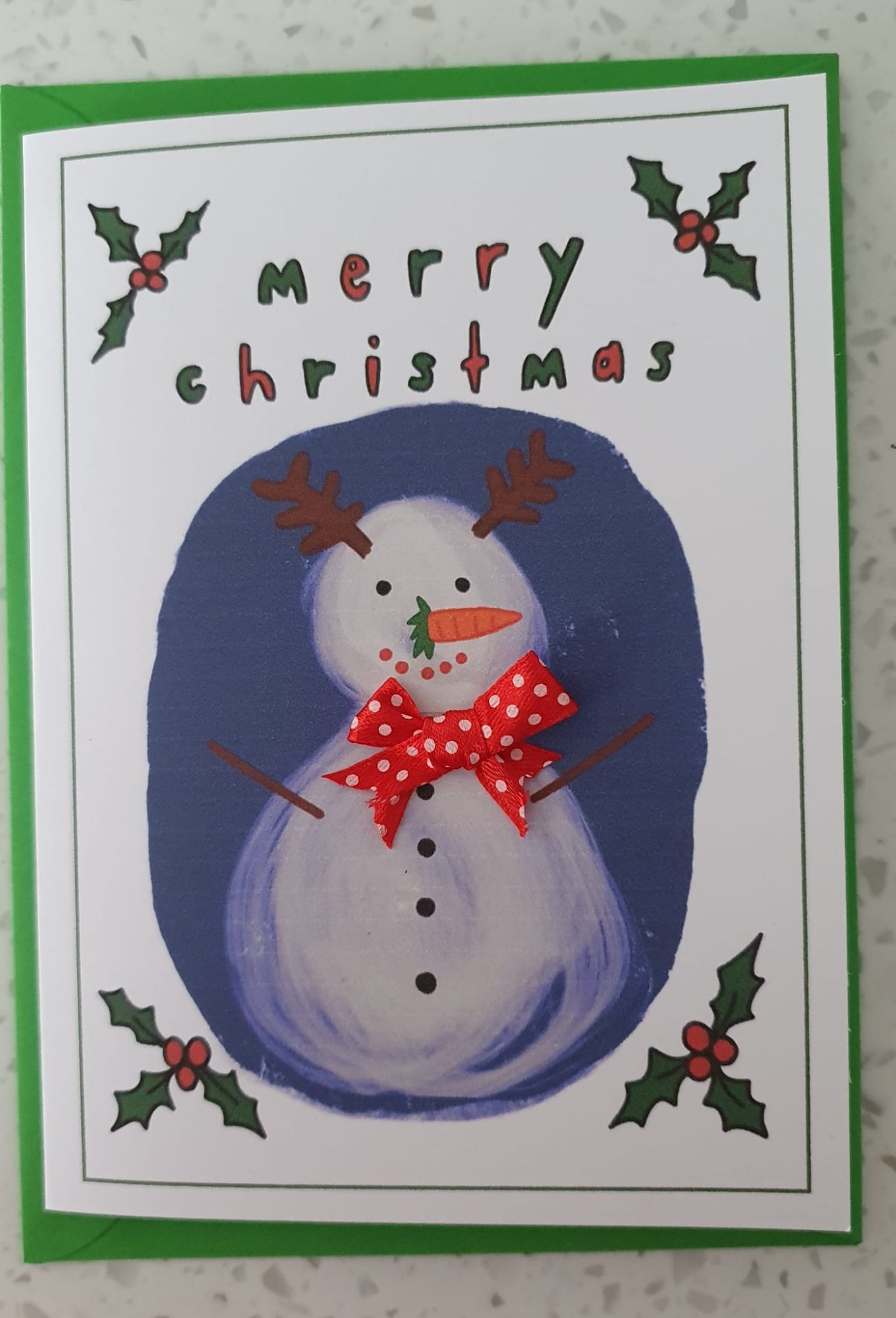 snowman card