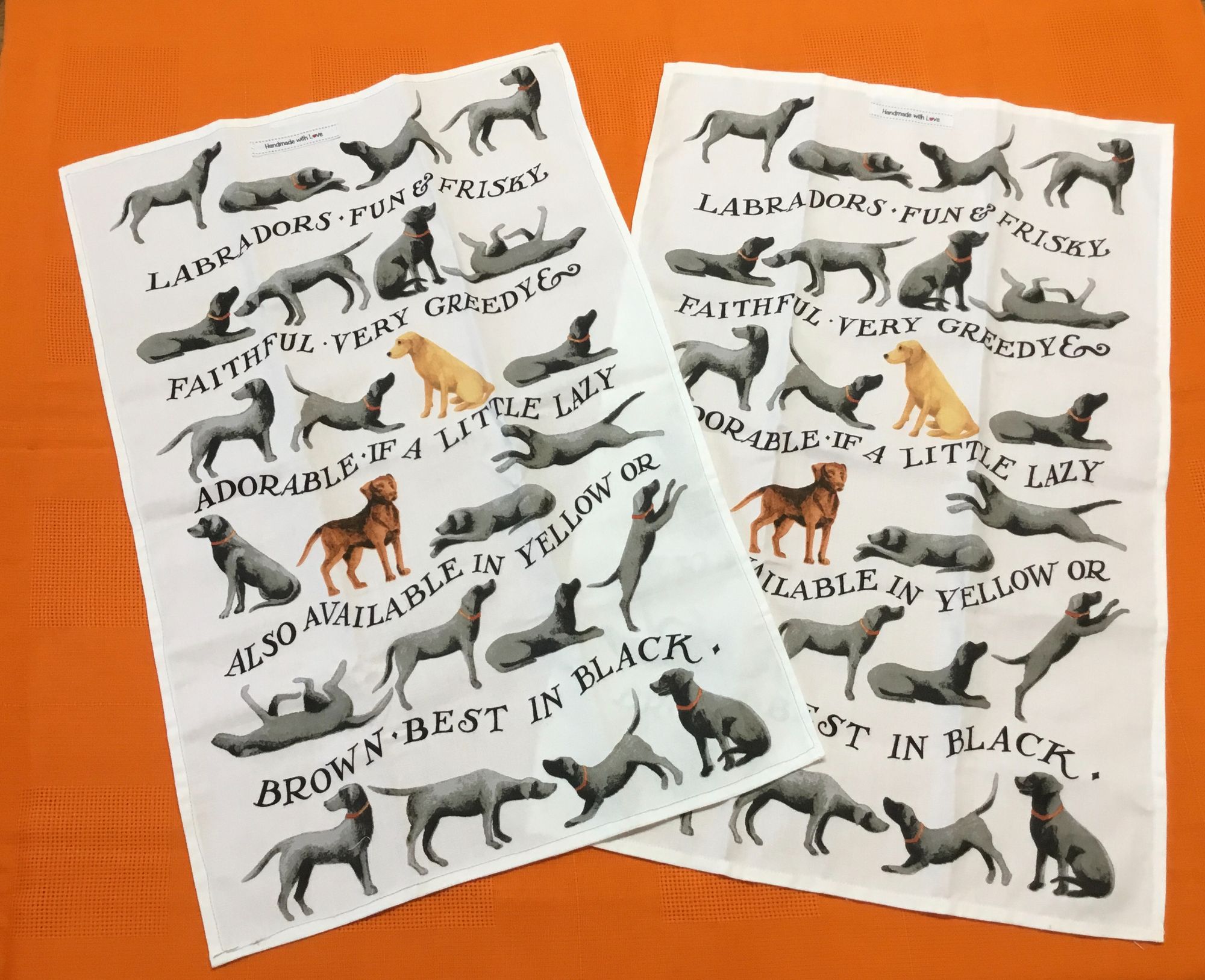 dog teatowels