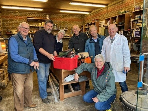 men in sheds