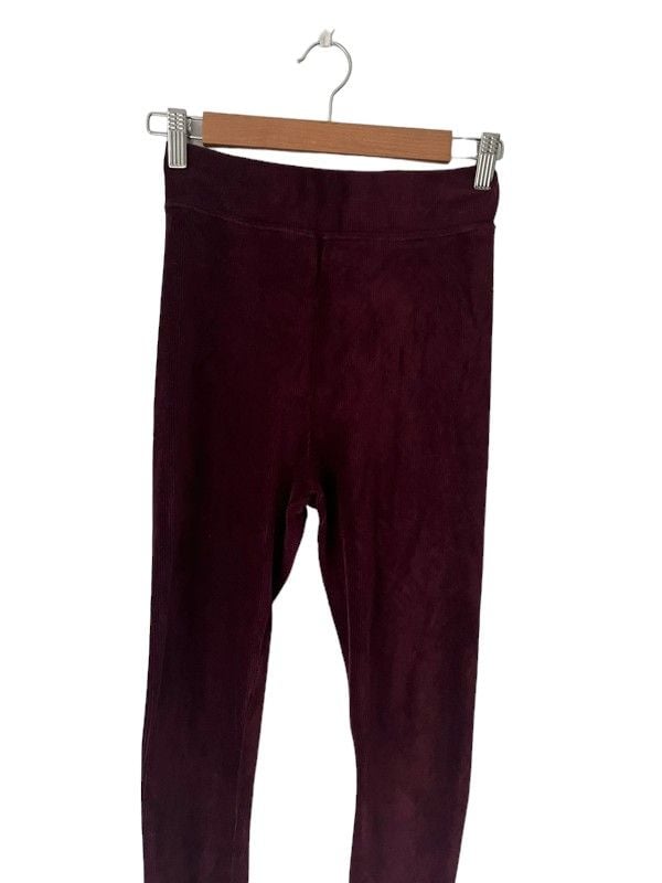 Size 8 Papaya burgundy corduroy skinny leggings