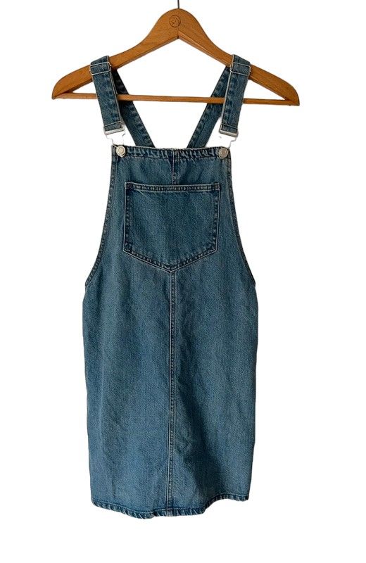 Denim Co Size 10 denim dungaree/pinafore style dress