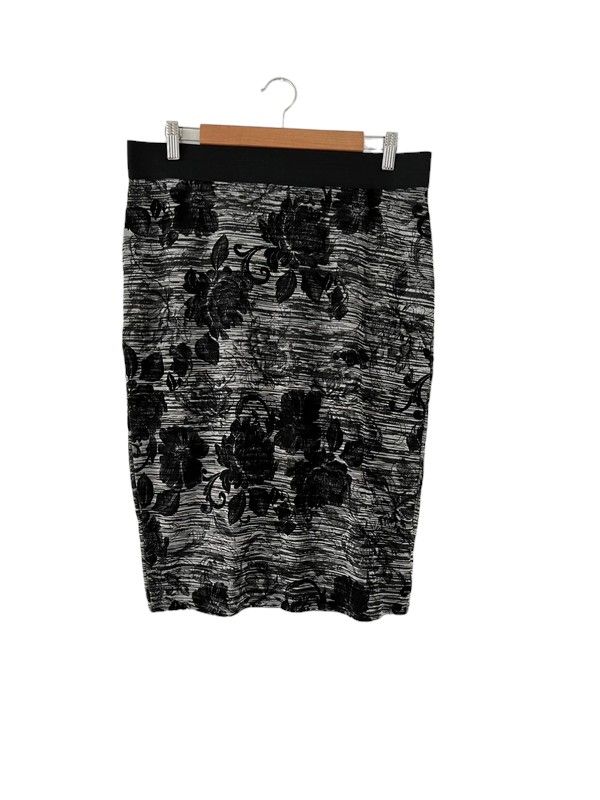 George size 14 floral print pencil skirt