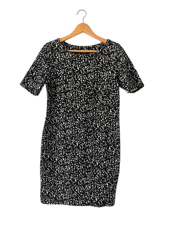 Wallis size 14 short sleeve pencil dress