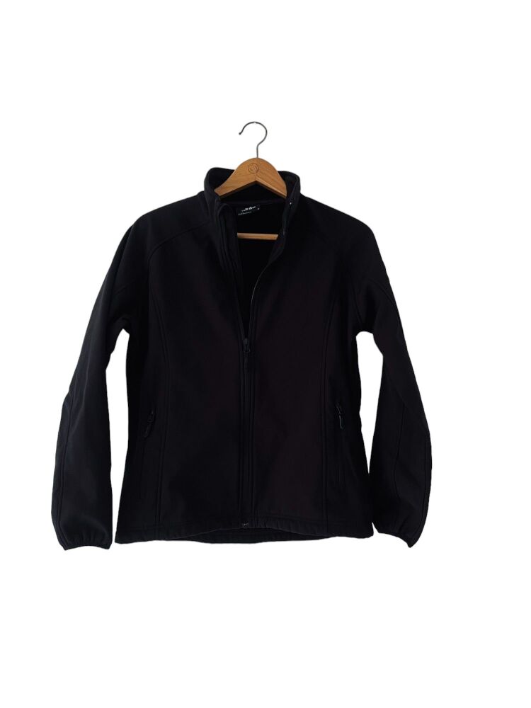Tee Jays black  light weight performance soft shell jacket